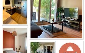 L'Ovalie Appartement T2 CLIMATISÉ et JARDIN